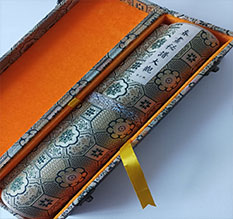 东平书画装裱案例